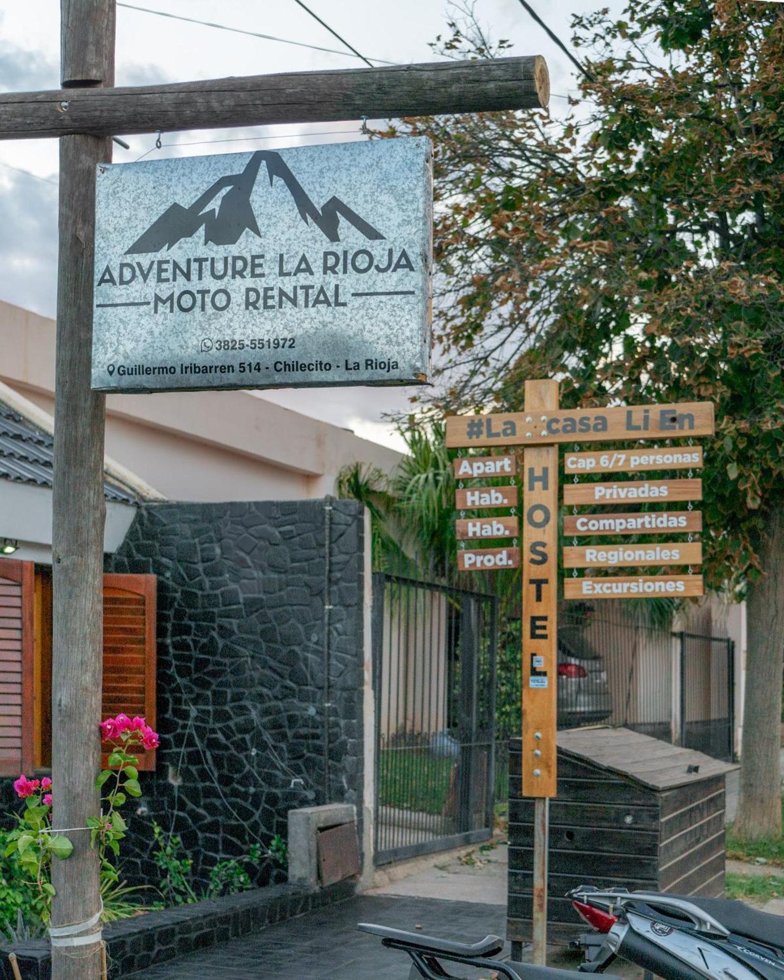 Hostel La Casa De Li - En Chilecito Exterior photo